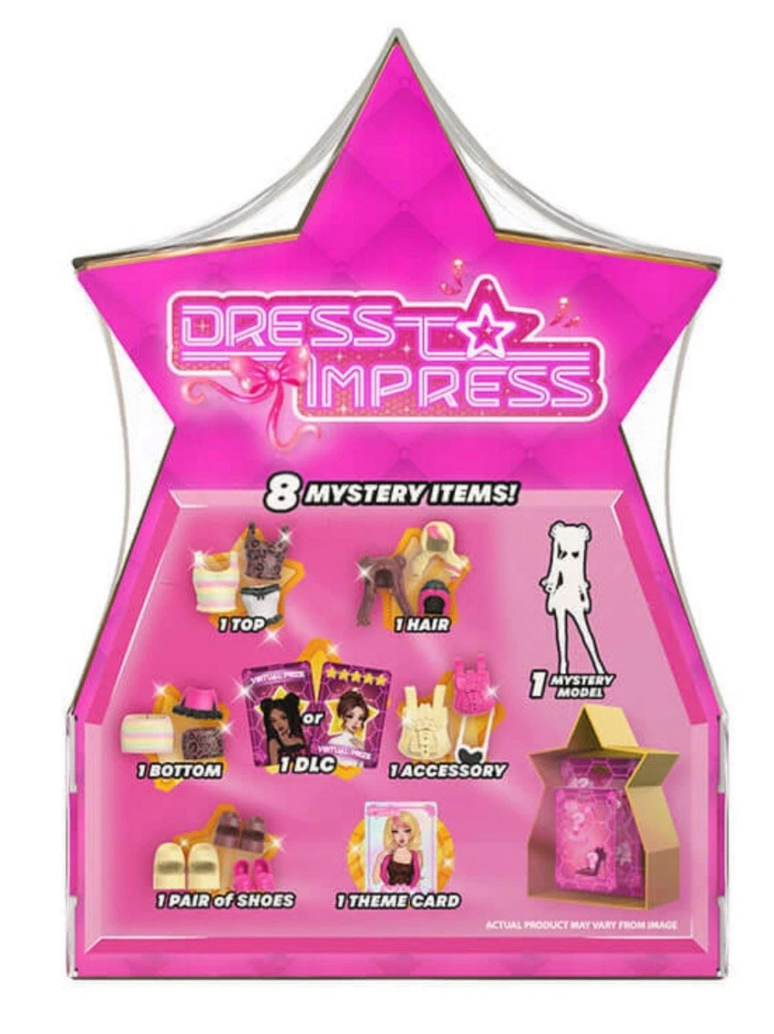 NEW! Dress To Impress Series 1 Mystery Model Doll with Exclusive DLC Code