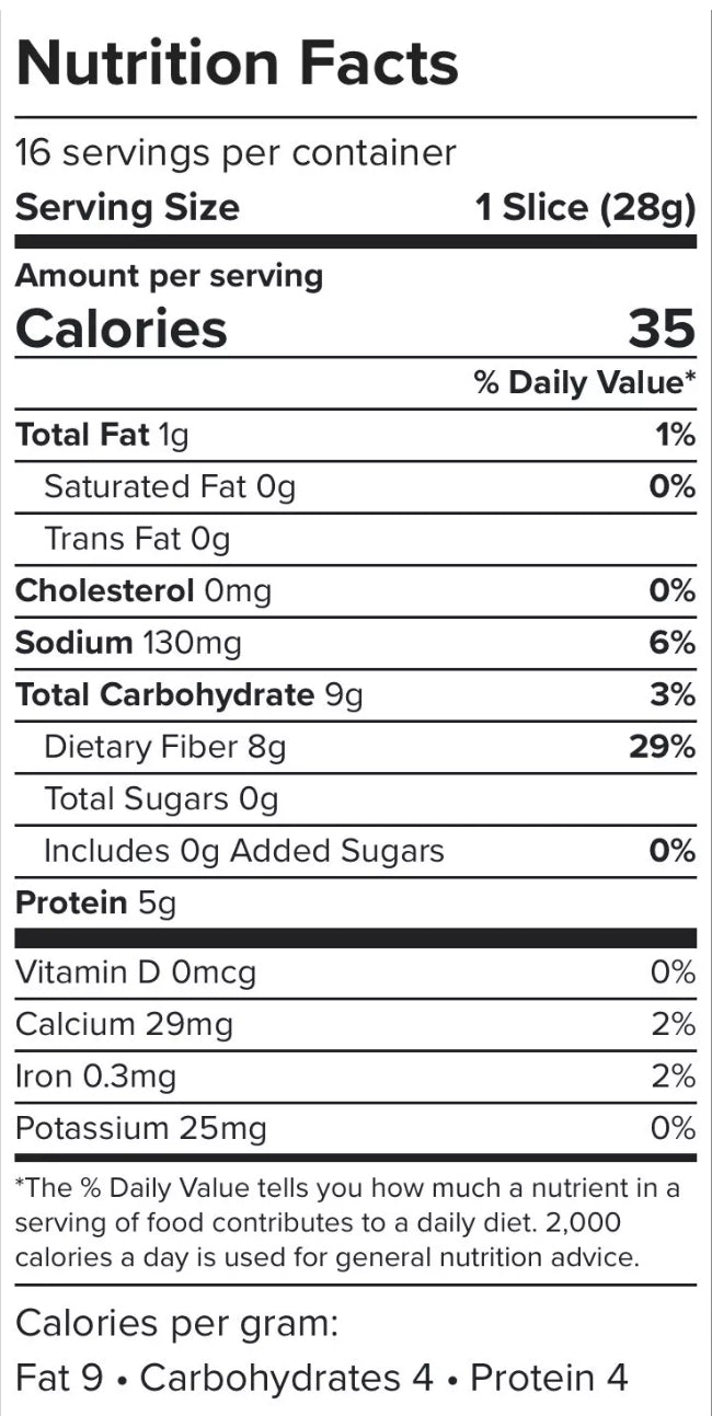Lewis Bakery Healthy Life Keto Loaf Bread, 1 Lb.