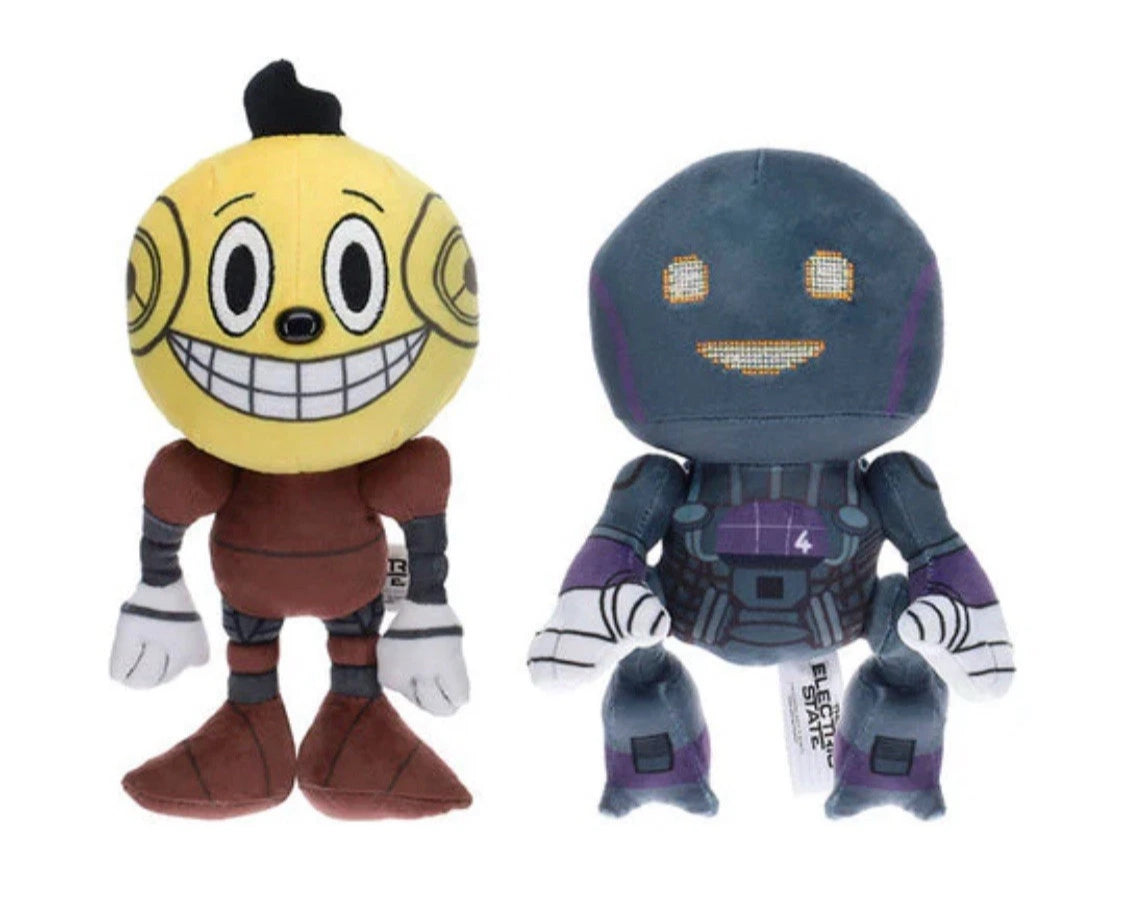 NEW! The Electric State 8" Collectable Plush Herman & Cosmo, LIMITED STOCK!