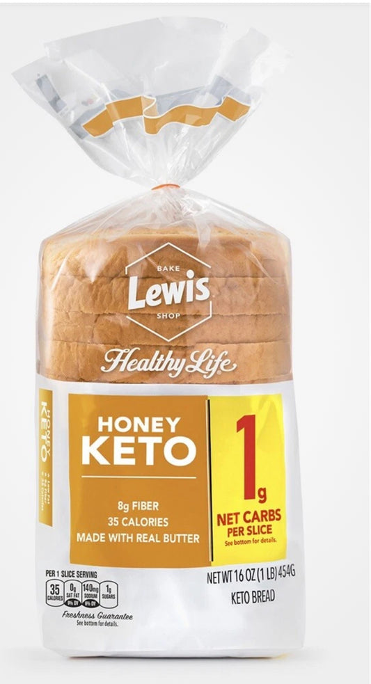 Lewis Bakery Honey Keto Loaf Bread, 1 Lb