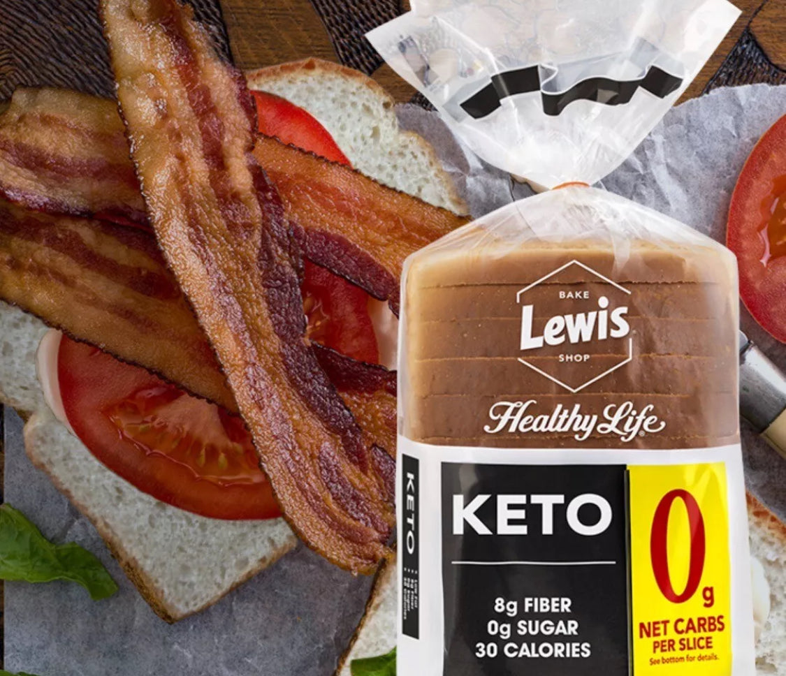 Lewis Bakery Healthy Life Keto Loaf Bread, 1 Lb.