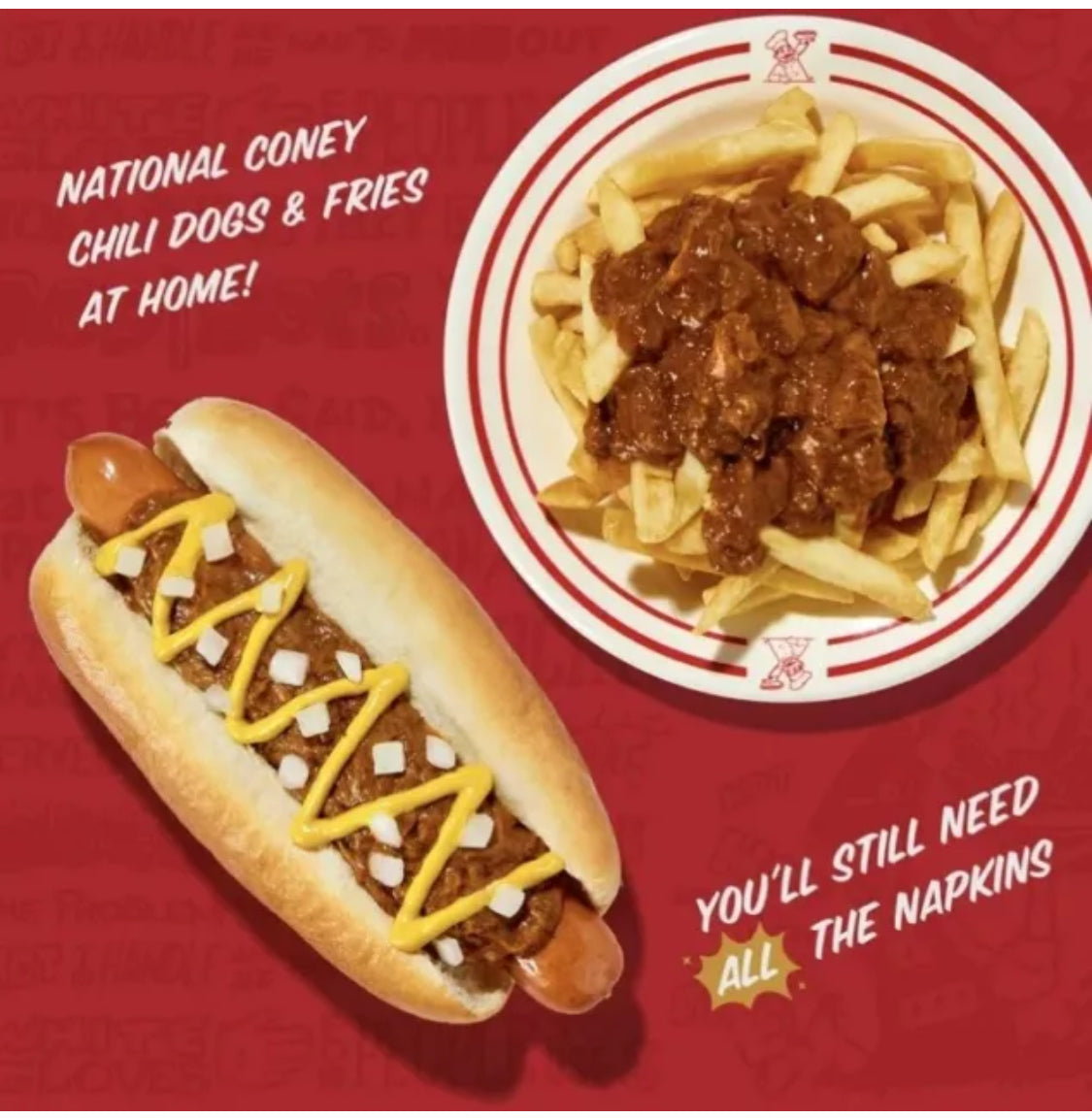 NEW! 4 PACK! National Coney Island Chili Without Beans, 7.5 oz, FREE EXPEDITED SHIPPING!