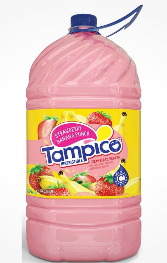 1 GALLON! NEW! Tampico Strawberry Banana Punch