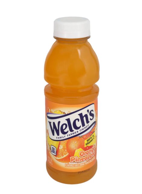 6 PACK! Welch's Orange Pineapple Drink 16 oz