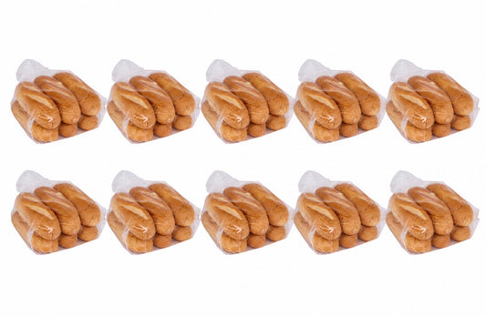 60 PACK! World Famous Amoroso’s 8 Inch Philly Bread Rolls, SHIPS FROZEN!