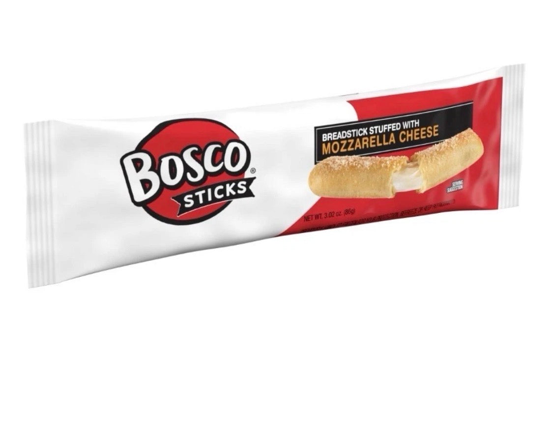 24 PACK! School Bosco Cheese Bread Sticks, SHIPS FROZEN!