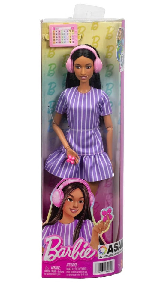 NEW! AUTHENTIC! Mattel Autistic Barbie Doll with Accessories, FREE SHIPPING!