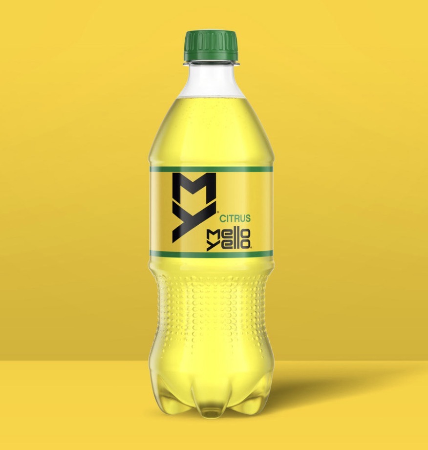 12 PACK! Mello Yello Soda, 20 oz Bottles