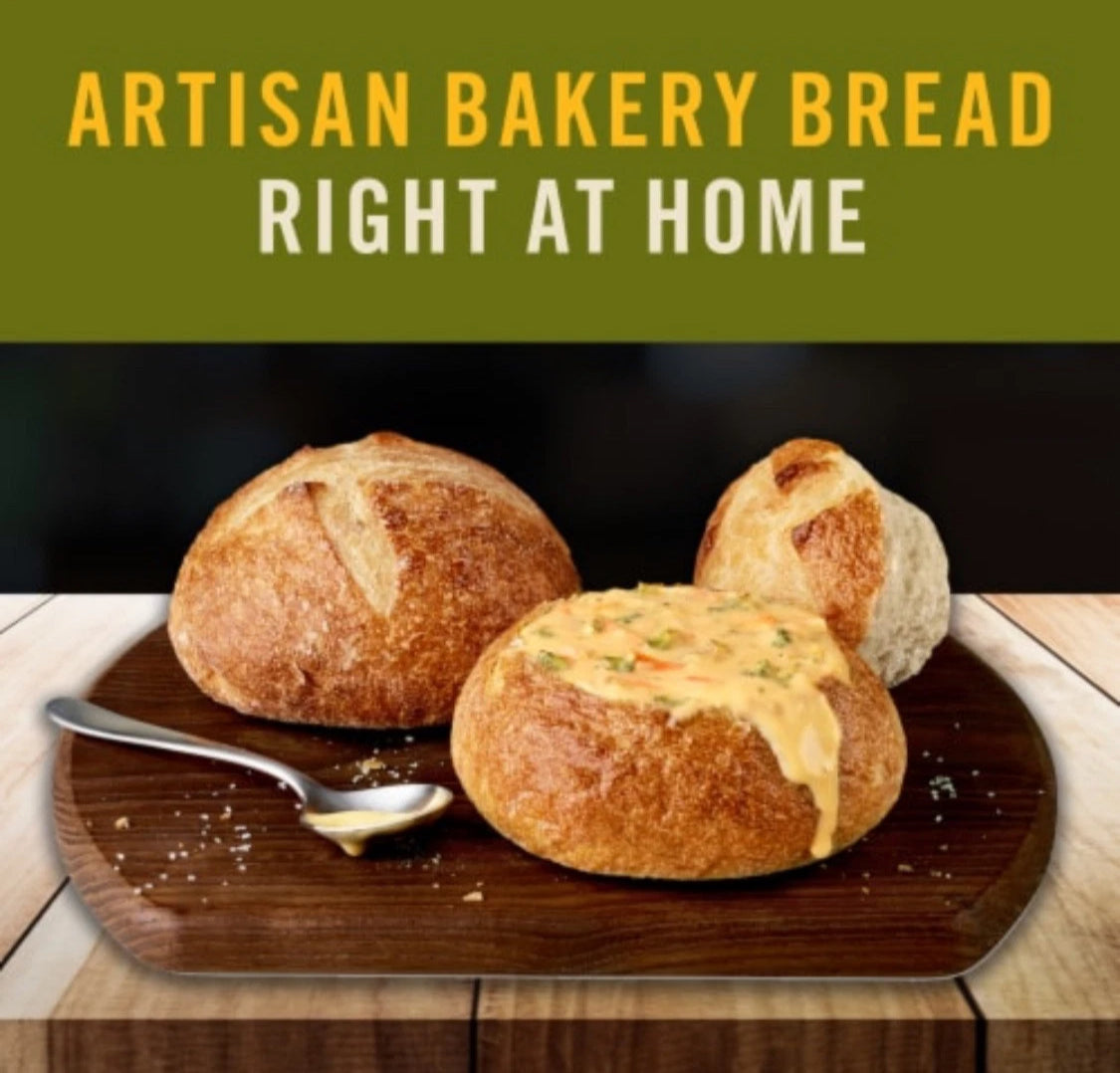 NEW! Panera Bread Sourdough Bread Bowls, 2 Ct, FREE EXPEDITED SHIPPING!