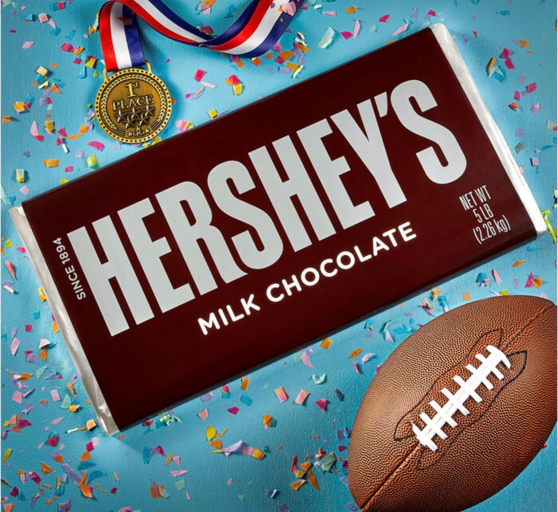 SHIPS COOL! NEW! 2026! HERSHEY'S World's Largest Milk Chocolate 5 lb Candy Bar
