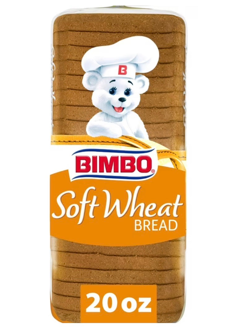 Bimbo Soft Wheat Loaf Bread, 20 oz