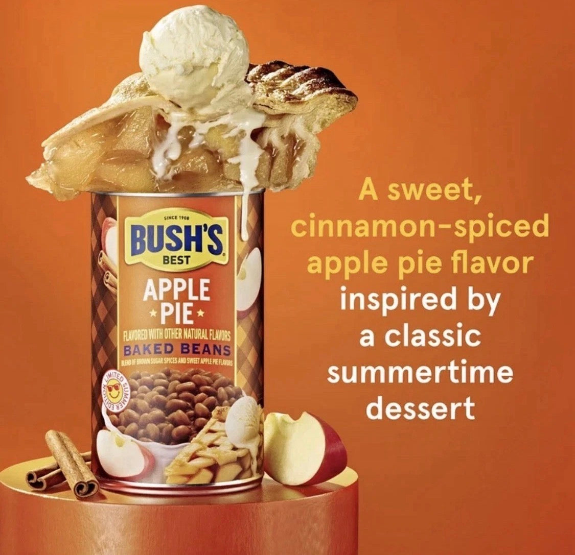 2 PACK! NEW! Bush’s Dill Pickle & Apple Pie Baked Beans,LIMITED TIME!