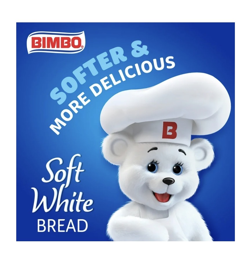 Bimbo Soft White Loaf Bread, 20 oz