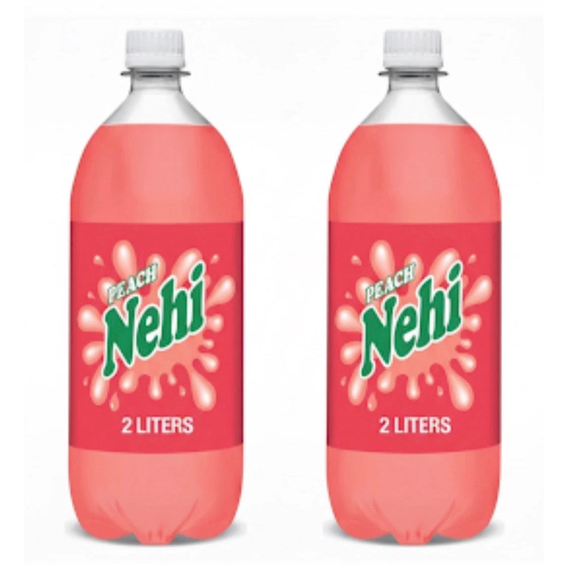 2 PACK! Nehi Peach Soda, 2 Liter, FREE SHIPPING!
