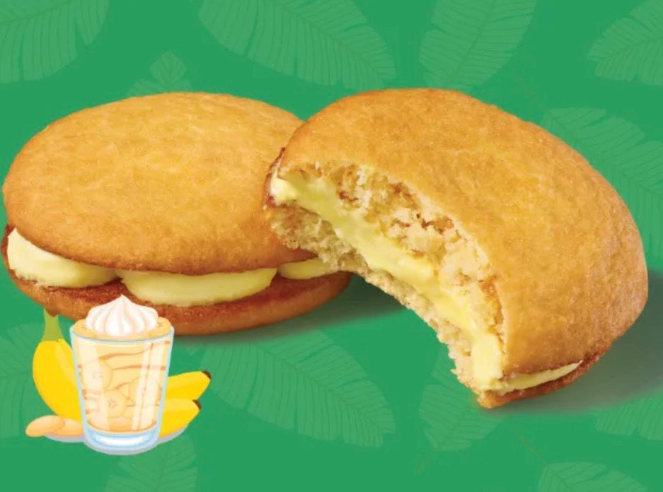 2 BOXES! NEW! Little Debbie Banana Puddin’ Creme Pies, 8 ct, SAME DAY SHIPPING!