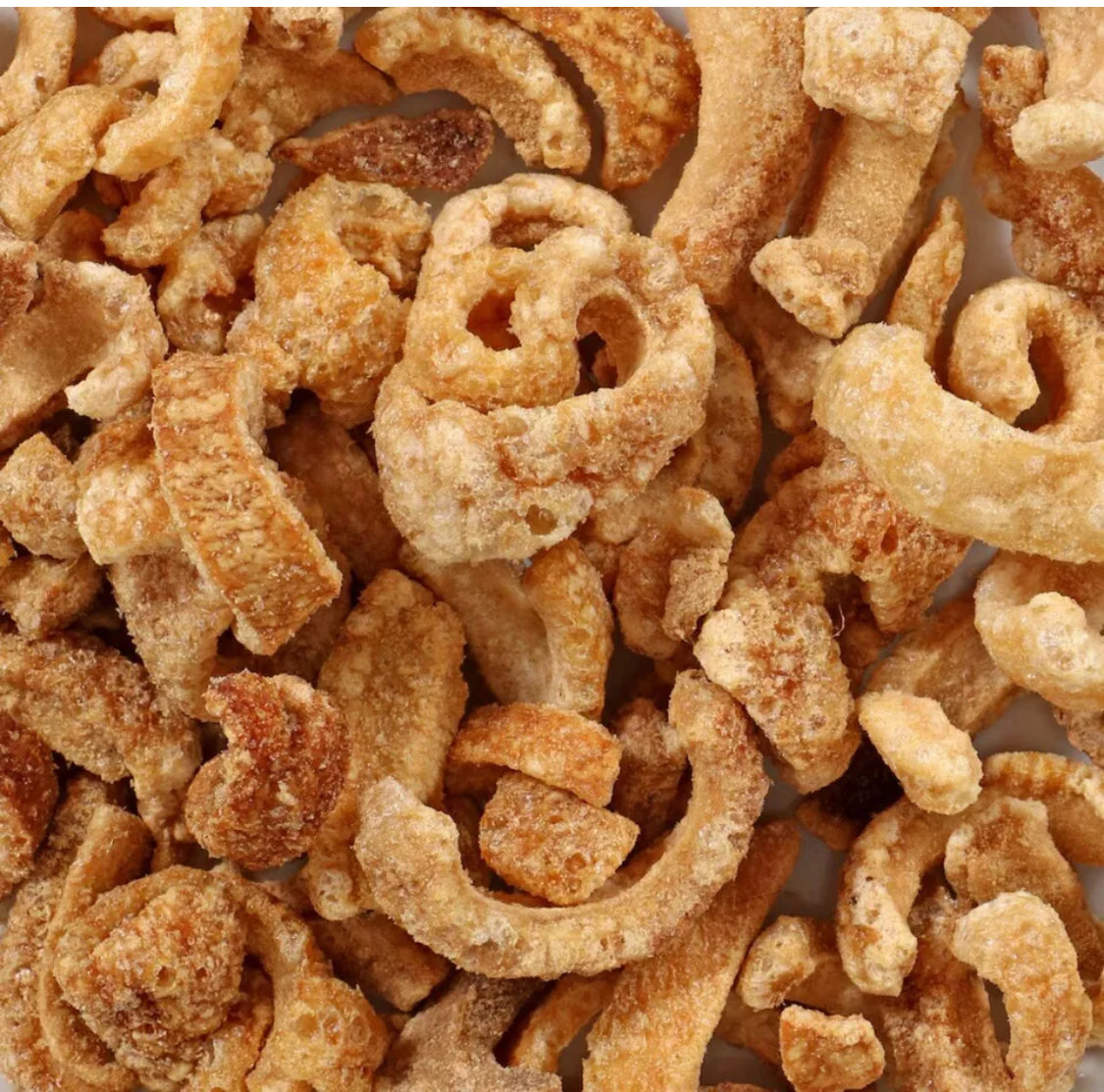6 BAGS! Carolina Country Snacks Old Time Fat Back Skins, 3.5 oz, FREE EXPEDITED SHIPPING!