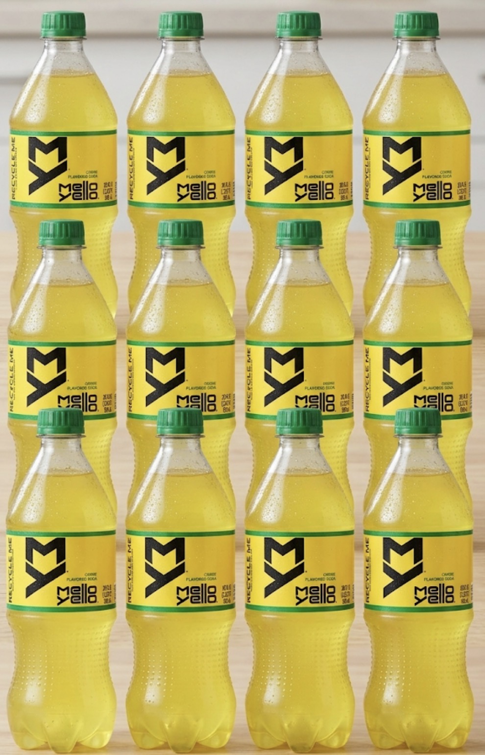 12 PACK! Mello Yello Soda, 20 oz Bottles