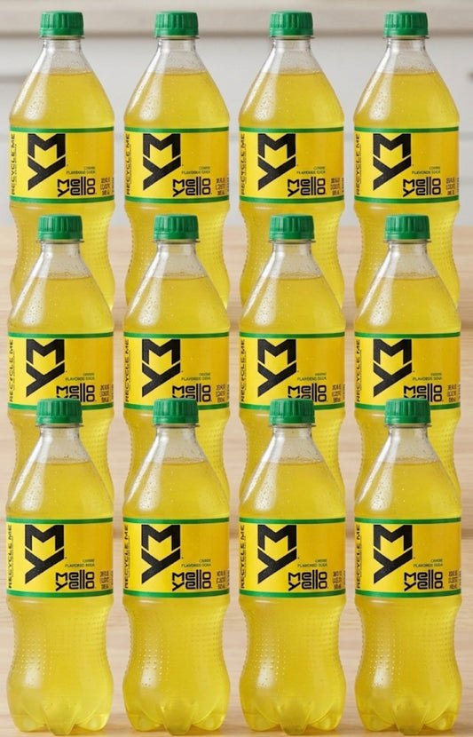 12 PACK! Mello Yello Soda, 20 oz Bottles