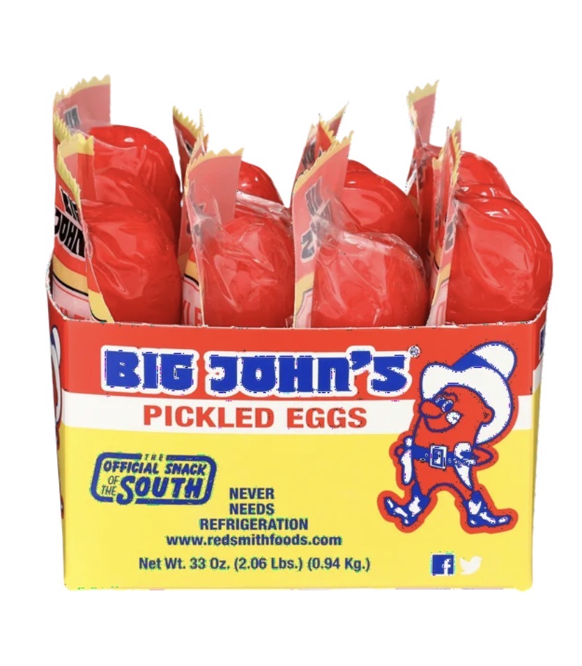 24 PACK! Big John’s Pickled Eggs, Individually Wrapped