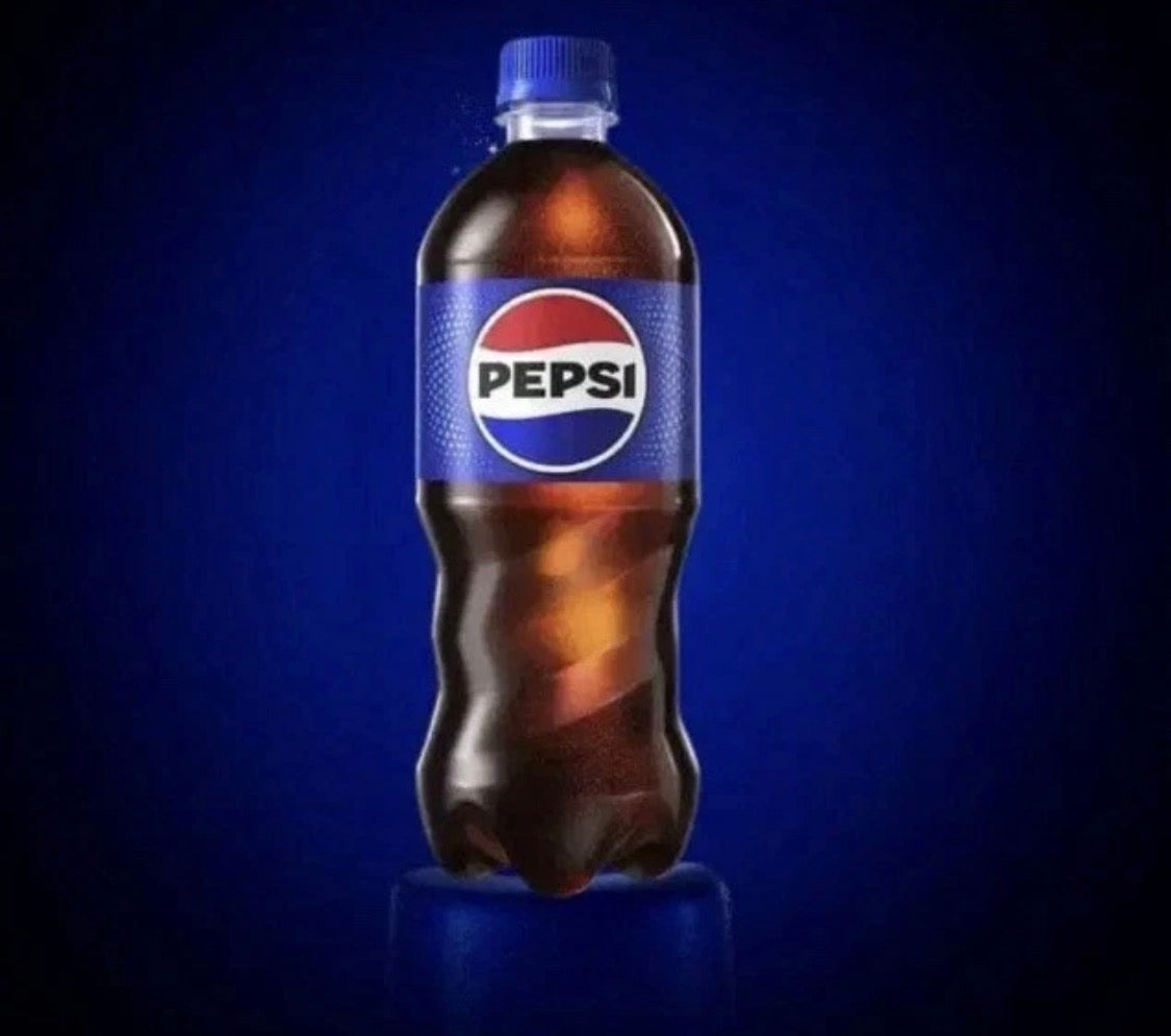 12 PACK! Pepsi Cola 20 oz Bottles