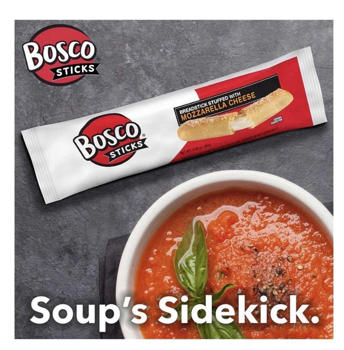 24 PACK! School Bosco Cheese Bread Sticks, SHIPS FROZEN!