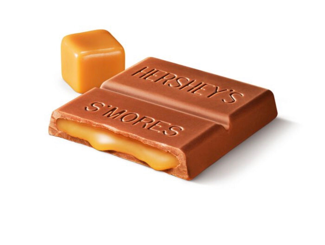 SHIPS COOL! 72 PACK! HERSHEY'S Milk Chocolate with Caramel Candy Bars, 1.4 oz