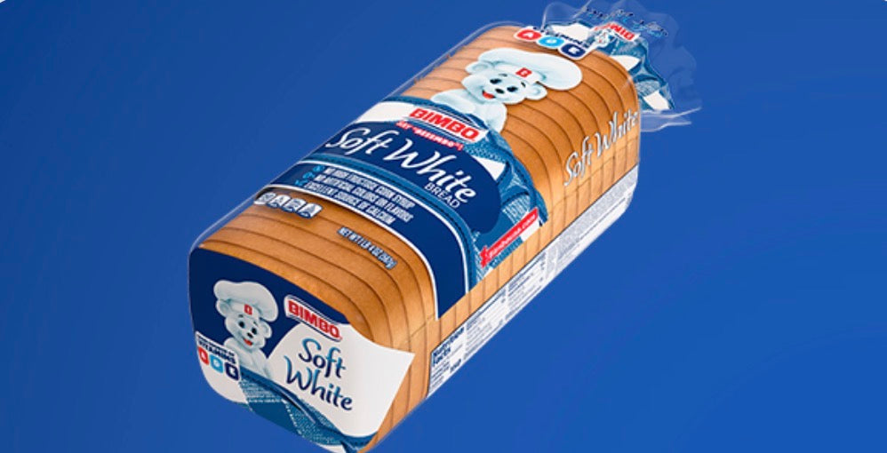 Bimbo Soft White Loaf Bread, 20 oz