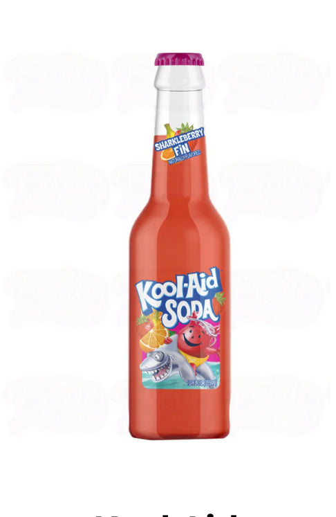 NEW! LIMITED STOCK! 5 PACK! Kool Aid Soda Mixed Flavor, FREE EXPEDITED SHIPPING!